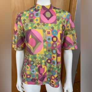 Vintage mock turtleneck gold!!